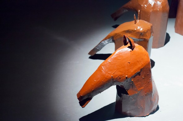 Helkappe exhibition closeup 2