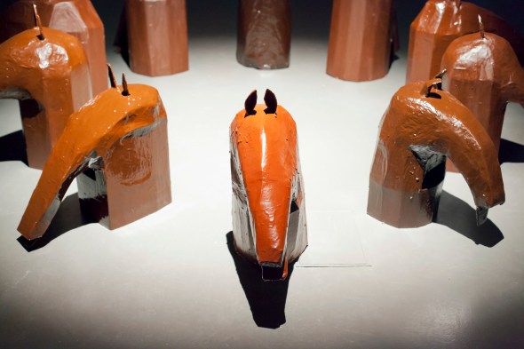 Helkappe exhibition closeup3